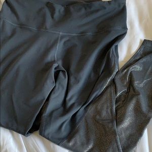 Old navy leggings with glitter detail